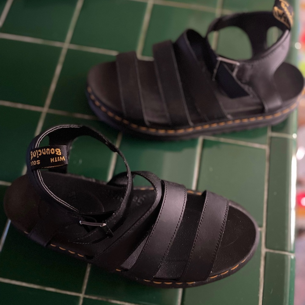 Brand New Dr. Martens Blair Platform Sandals. NEVER WORN.